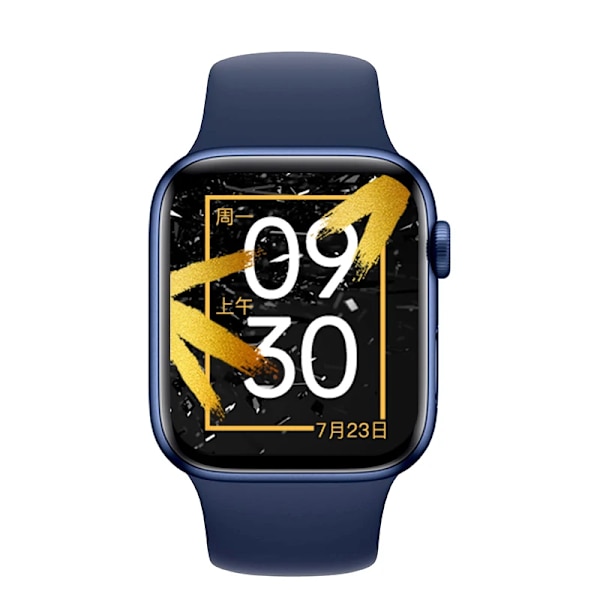 Nytt i Smart Watch Series 8 X8 pro max Men SmartWatch Ultra Women InfiniteScreen Fitness Tracker Band för IOS Android-telefon Blue Smart Watch 8