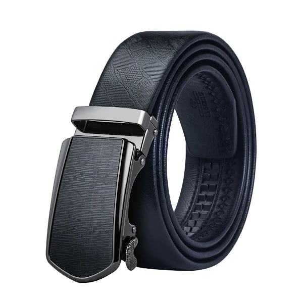 2019 Herrbälten Lyxigt nötskinnsbälte för män Mode Automatiskt spänne för jeans Man cintos DK-0089 D-0075 110cm