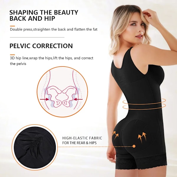 Postpartum gördel BBL Postoperativ Body Shapewear komprimerat stål Fajas Skims Korsett Bantning Body Shaper Plus Size Beige 4XL