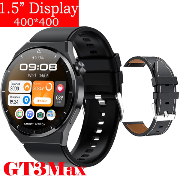 för Huawei Watch GT3 Smart Watch Herr Android Bluetooth Call IP68 Vattentät Blodtryck Fitness Tracker Smartwatch Dam Bl Si-Bl Le smartwatch