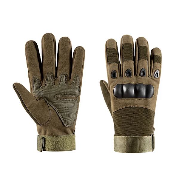 Vinter Helfingerhandskar Herr militära taktiska handskar Motorcyklist Paintball Skytte Airsoft Combat Jakt Cykelhandskar Black M