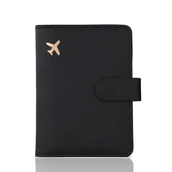 Cover CASE - läder Man Kvinnor Resepasshållare med kreditkortshållarfodral Case style1(.1794)