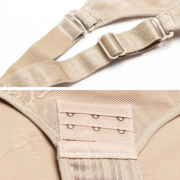 Kvinnor Sexig Kroppsformare Hög Elastisk Justerbar Bantning Shapewear Midjekorsetter Andas Bodysuits Underkläder S-3XL style1(.285) L(.285)