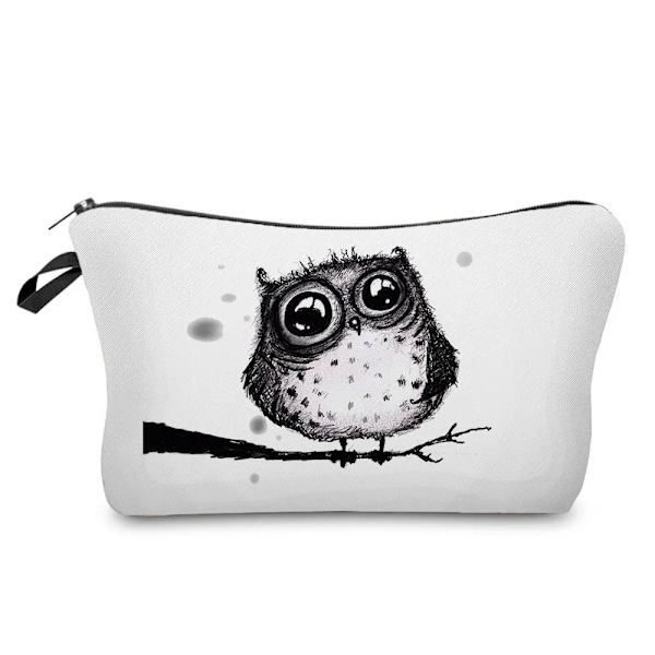 Damer Casual Dam kosmetikaväska Sminkväskor Tecknat Print Bärbar Skollärare Present Eco Återanvändbar toalettväska Resor hz7165 Makeup Bag