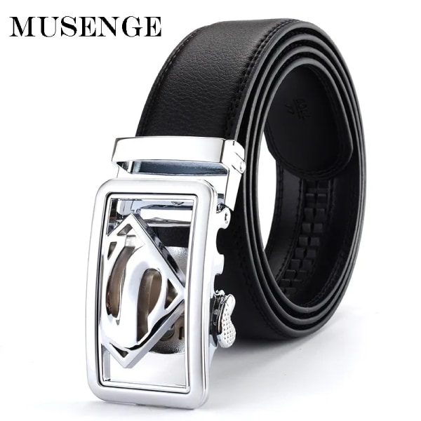 Läderbälte för män Herrspänne Jeansbälten för män Cinturones Para Hombre Ceinture Homme Designer Pasek Luxury Brand Cintura Ceintures C Brown 110cm