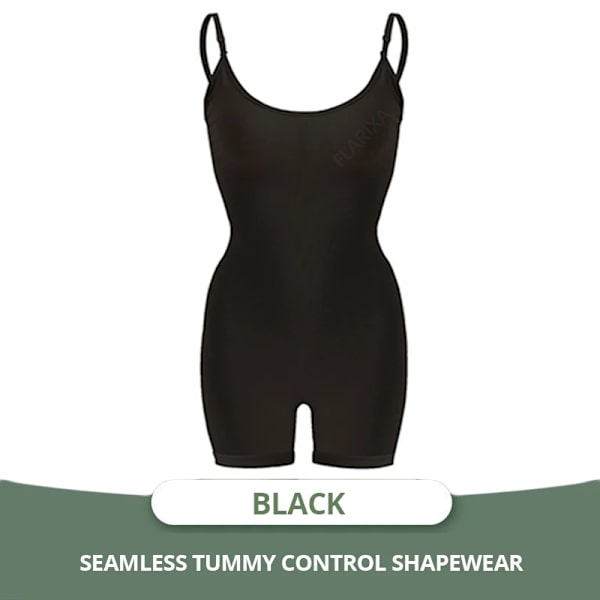 Flarixa bantningskorsett Kvinna Flat Belly Shapewear Kvinnor Helkroppsformare Sömlös rumplyftande Body Magkontroll Underkläder Black M
