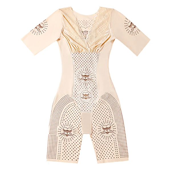 Kvinnor Sexig Body Mage Control Shapewear Viktminskning Body Push Up Shapers Underkläder Bantning Midjestöd Underkläder Nude M