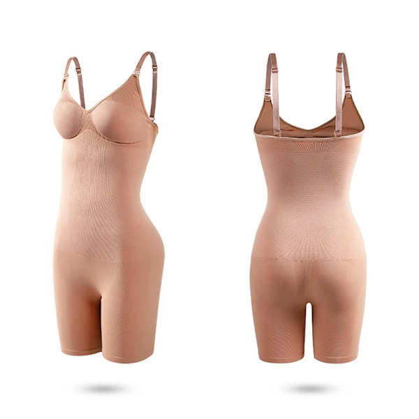 Body Shapewear Dam Waist Trainer Höftlyftare Korsett Lår Smalare Shapewear Reduktivt Slimmande Underkläder black S-M