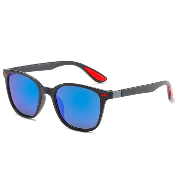 Unisex Retro Rivet Polariserade Solglasögon Mode Oval Ram Solglasögon För män Kvinnor Körskydd Glasögon Gafas De Sol UV400 C8