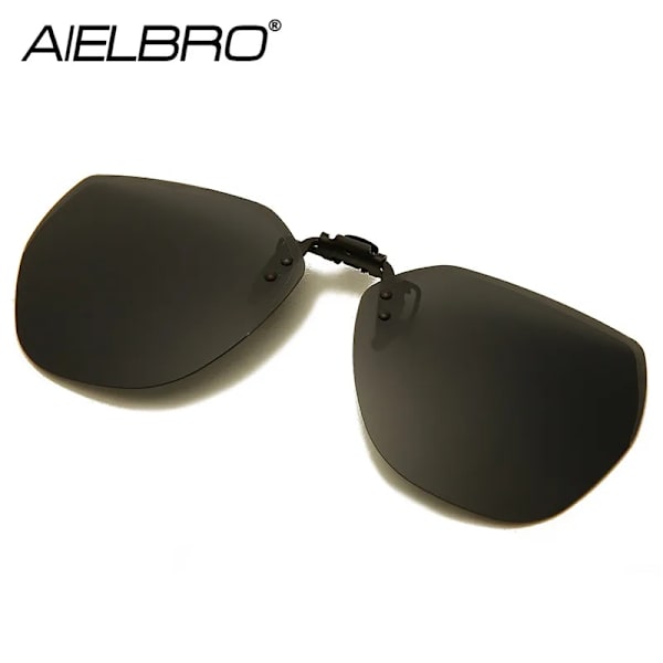 AIELBRO polariserade solglasögon med klämma Vandring Köra Cykling Receptbelagda glasögon Dam Photochromic Solglasögon för män Night Vision