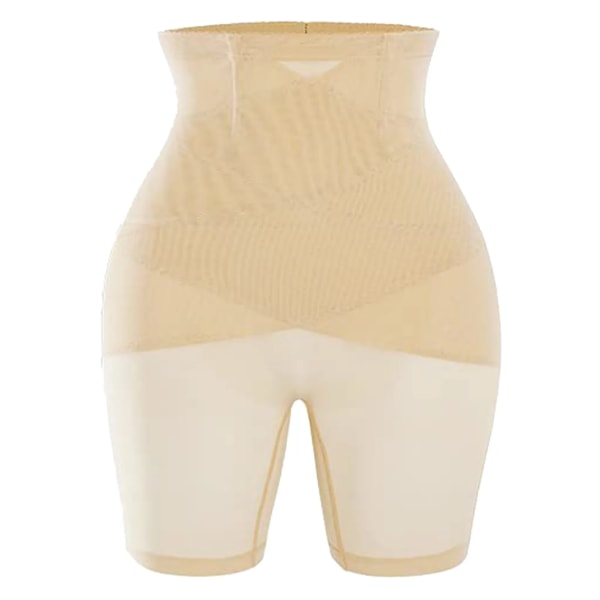 Body Shaper Womens Shapewear Sömlös Hög midja Butt Lifter Body Shaper Höfter Formning Trosor Bantning Mage Kontroll Trosor Beige XL