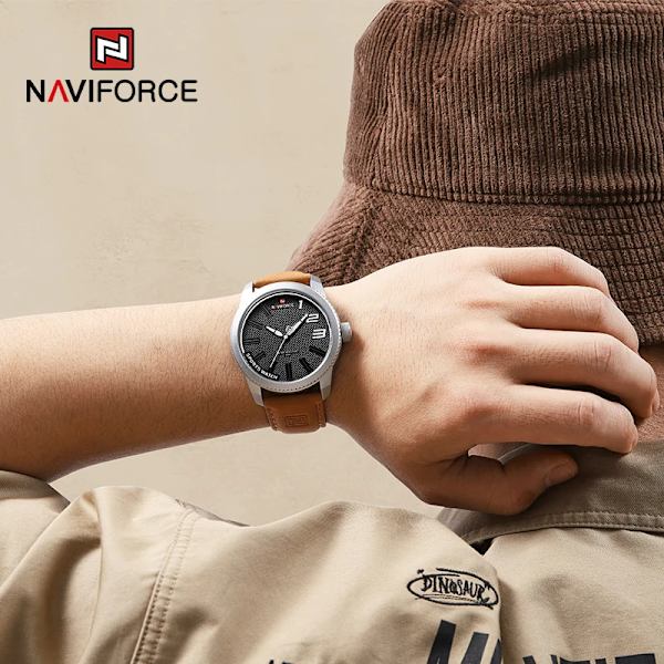 100% Original NAVIFORCE watch för män 2022 Ny Quartz Sport Vattentät klocka Mode Lyx högkvalitativt manligt watch BYBN-BOX
