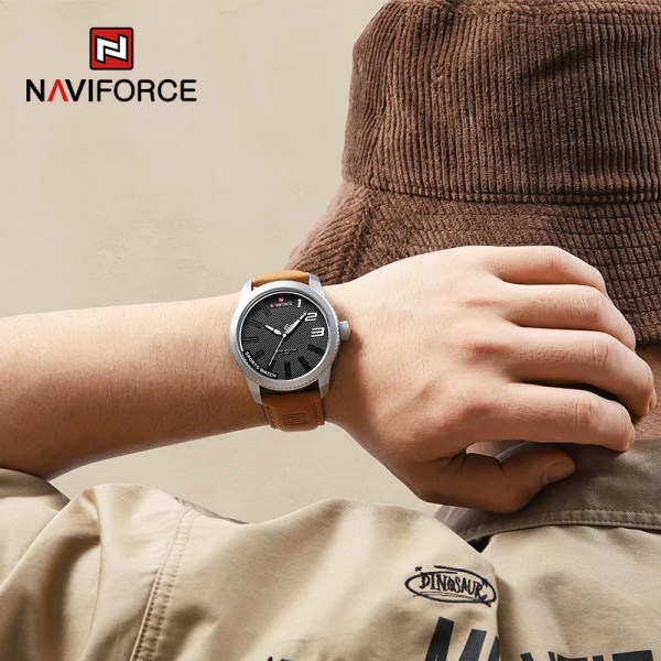 100% Original NAVIFORCE watch för män 2022 Ny Quartz Sport Vattentät klocka Mode Lyx högkvalitativt manligt watch SBEB-BOX