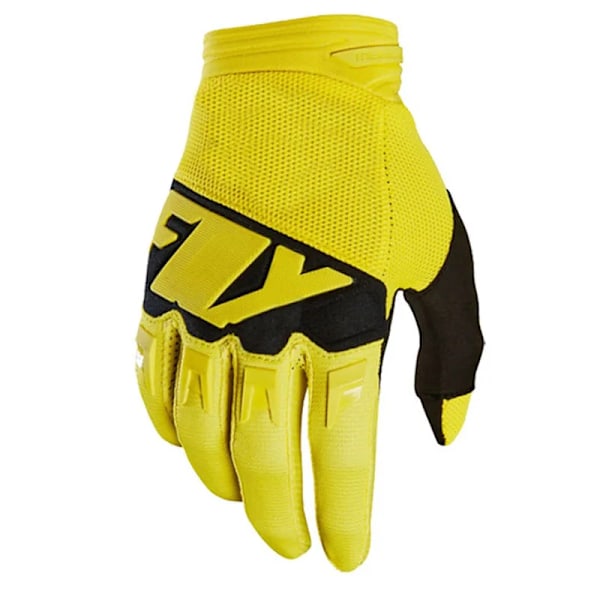 Cyklinghandskar Atv Bmx Rider Cykelhandskar Utomhus Camping Vandring Ridning Mtb Motorcykelhandskar Motocross Cykelhandskar Herr ALL---Yellow L