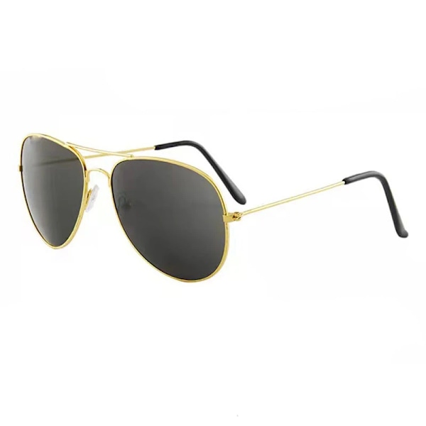Klassiska Retro Pilot Ocean Goggles Solglasögon För Kvinnor Män Unisex Metall Röda Solglasögon Sommarkörning 3025 Glasögonskydd C21 As Show