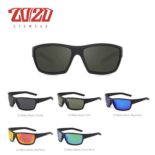 Polariserade glasögon Herr Dam Solglasögon Utomhussportglasögon Böjbåge Camping Vandring Glasögon UV400 Solglasögon PL84 C1 Matte Smoke Polarized