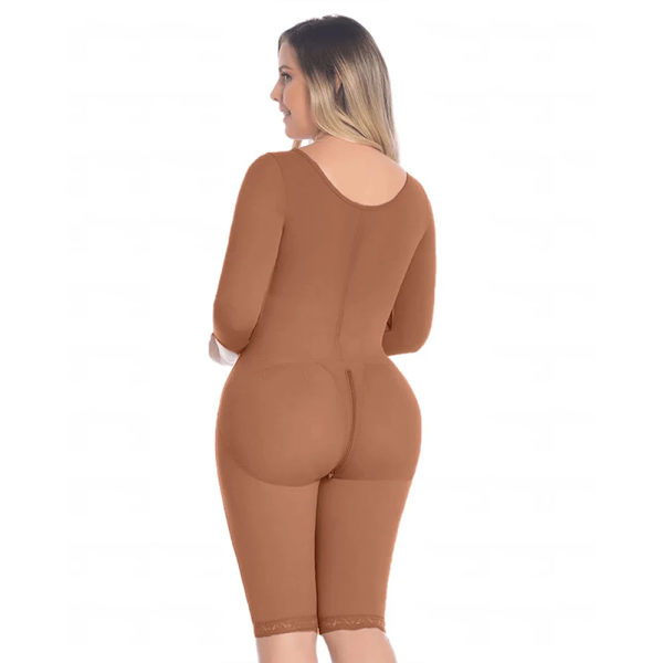 Fajas colombiansk gördel waist trainer dubbelkompression BBL-shorts Magkontrollslida Bantning Platt mage Modelleringsbälte Black M