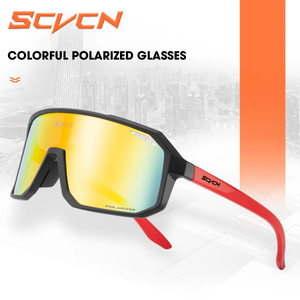 Polariserade Cykelsolglasögon Utomhusfiske Solglasögon Herr MTB Cykelglasögon Dam Road Bike Glasögon UV400 Cykelglasögon Type 4 Polarized-no-box