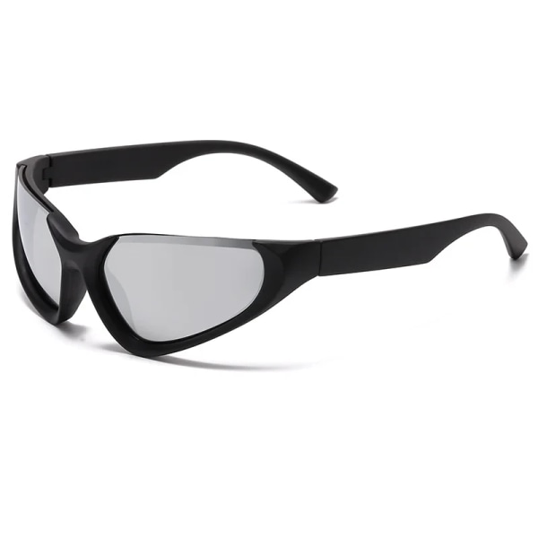 NYA Sporttrender Goggles Solglasögon Kvinnor Män Mode Punk Glasögon Y2k Glasögon Märke Designer Spegel Sport Glasögon Glasögon C9 As Shown