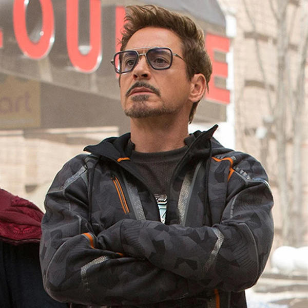 Lyx Steampunk Män Fyrkantiga Solglasögon Tony Stark Iron Man Solglasögon Vintage Metal Glasögon Pilot Solglasögon UV400 Man Gafas C3 Gradient Grey As picture
