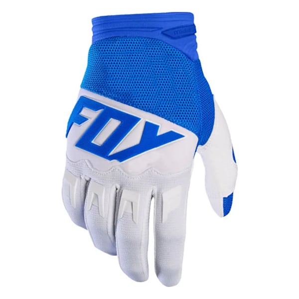 Smartfox Top Race Cykelhandskar Fox Mountain Cykel Landsvägscykel Motorcykelhandskar Bmx Atv Mtb Endurohandskar För Motocross Unisex Blue---White L