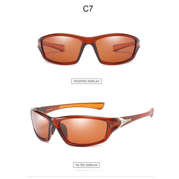 2023 Unisex 100 % UV400 polariserade körsolglasögon för män Polariserade snygga solglasögon herrglasögonglasögon G
