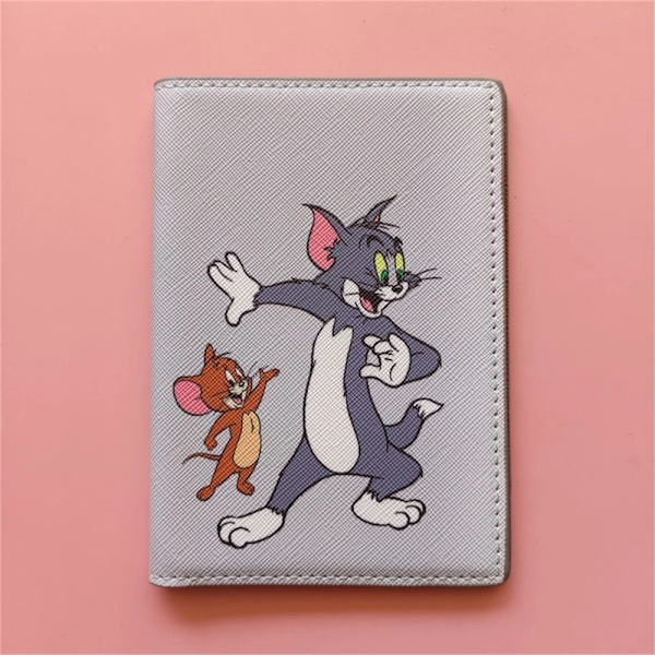 Tecknad Kalle Anka Cover för pojkar Case för barn Söt korthållare Cover Nya presenter passport cover(.1156)