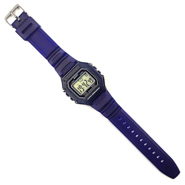 Nya digitala klockor för män Led elektronisk armbandsur Militärsport Män Kvinnor Unisex Watch Vattentätt reloj hombre 152 Blue