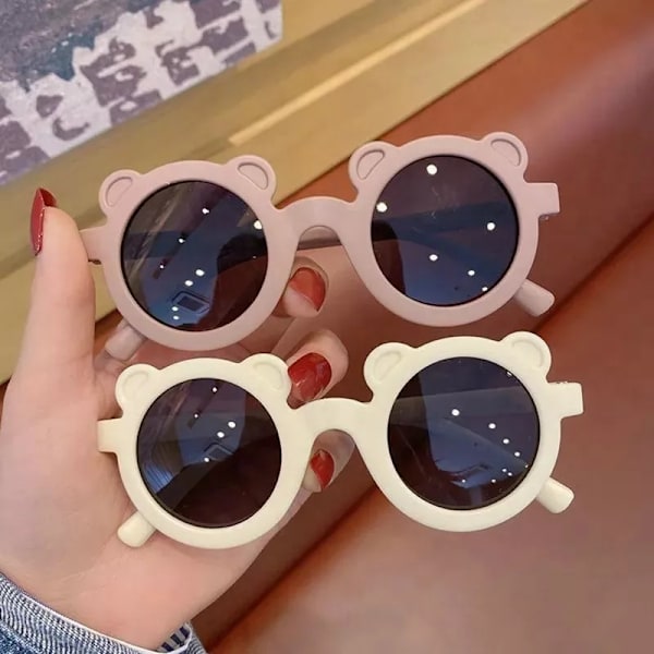 2023 Mode Runda Barn Solglasögon Klassiska Söta Flickor Pojkar Barn Solglasögon UV400 Skyddsglasögon Baby De Sol Gafas C-blue2