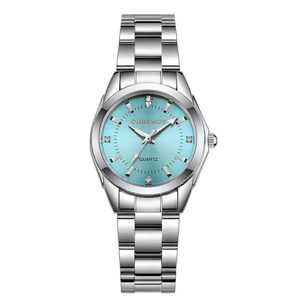 CHRONOS Elegant Watch Lyx Dammodemärke Armbandsur Japan Movement Rostfritt stål Present till kvinnlig flickvän CH2302
