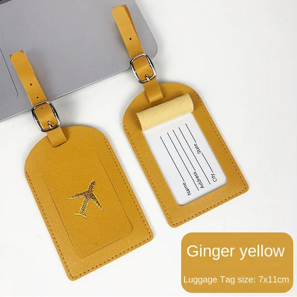 Nya kvinnor Söt läder Passport Cover Flygbiljetter för kort Rese Passport Holder Plånbok Case Yellow(.2252)