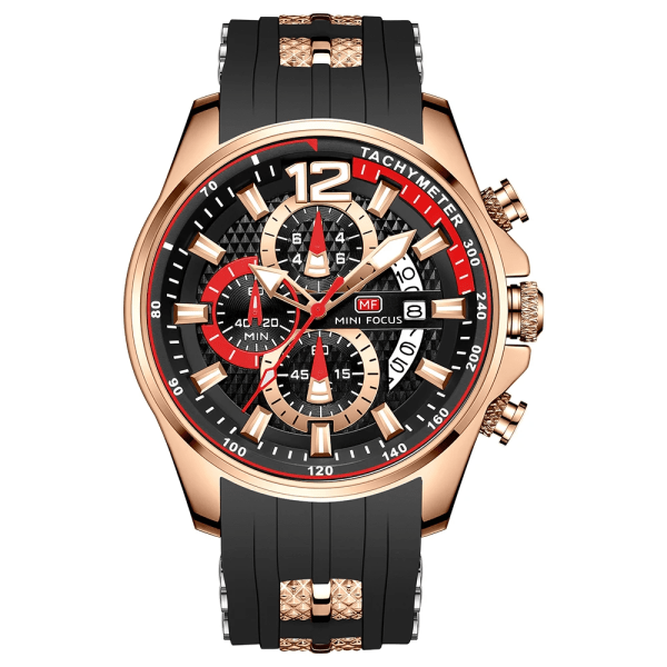 Klockor för män Toppmärke Luxury Quartz Vattentät Sportarmbandsur Reloj Hombre Montre Homme Relogio Masculino Silikonarmband black watch with box