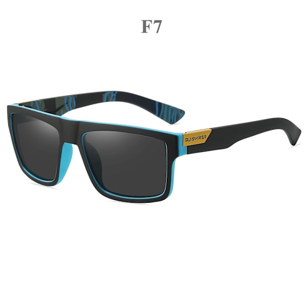 QUISVIKER Polarized Solglasögon Herr UV400 Fiske Solglasögon Dam Glasögon Oculos De Sol Masculino Gafas Hombre Without Box F7