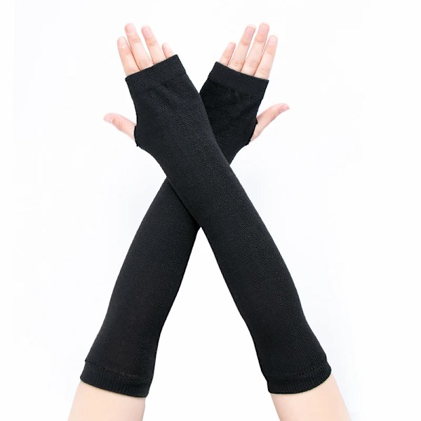 Nytt mode Neon Fishnet Cykelhandskar Fingerlösa Långa Handskar Ben Arm Manschett Fest Klänning för Dam Sexig Vacker Arm A6652(.334)