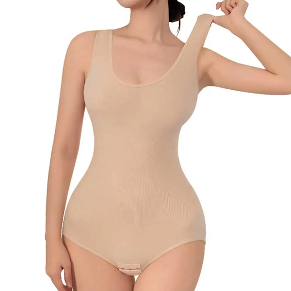 Velssut Body Shapewear för kvinnor Magkontroll String Platt Mage Underkläder Bantning Body Shaper Väst Dam Midja Shapewear SF2392-A(.185) XS S(.185)