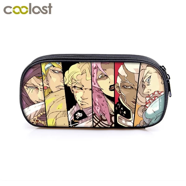 Anime Jojo Bizarre Adventure / Killer Queen Kosmetikfodral Pennhållare Pojkar Flickor Stationär väska Skolmaterial Case dqbbjojo26