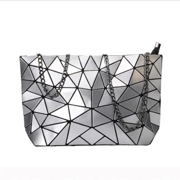 Bao-väskor för kvinnor Lyxiga hink Designer Mode Messenger Crossbody-väska Dam Geometriska axelhandväskor Tygväska Handväska silver small