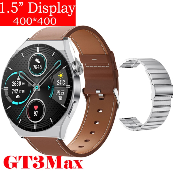 för Huawei Watch GT3 Smart Watch Herr Android Bluetooth Call IP68 Vattentät Blodtryck Fitness Tracker Smartwatch Dam Br Le-Si St Zu smart watches