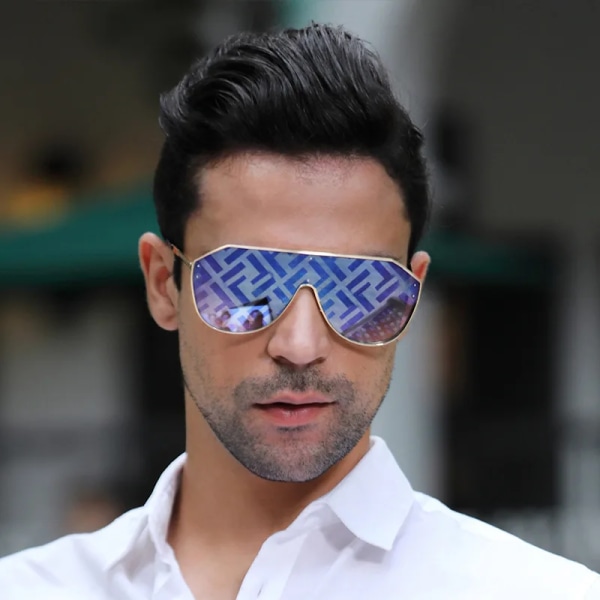 DOISYER Fashion Hot-Rea Solskydd Retro Designer Solskydd för män och kvinnor Solglasögon Mode Shade Metallram Solglasögon 1171-2 C7
