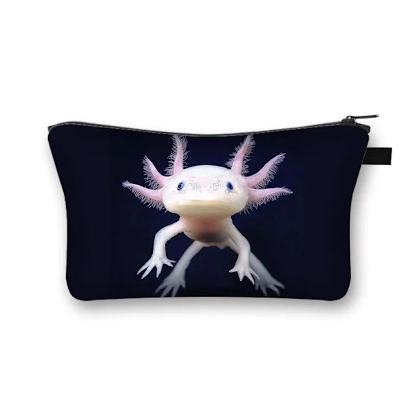 Söt Axolotl Case Gamesolotl Gamer Sminkväskor Kawaii Toalettartiklar Arrangörer Liten handväska Flickor Casual Kosmetikväska shzbxqdw11cw