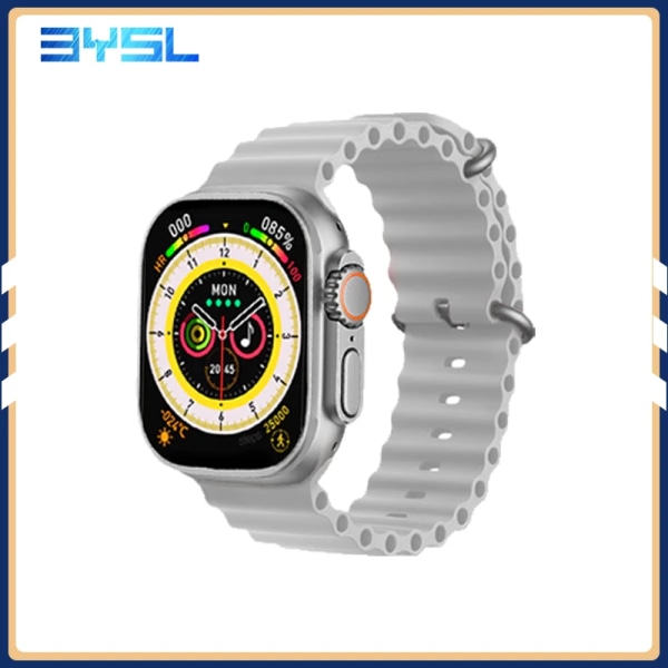 Watch 8 Ultra Smartwatch 49mm 1,99\ white watch 8 ultra