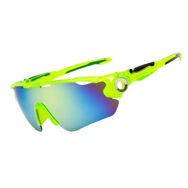 Cyklar Cykelglasögon MTB Färgglada män Kvinnor Sportglasögon UV400 Sportsolglasögon Cykelglasögon Gafas Ciclismo vindtät c