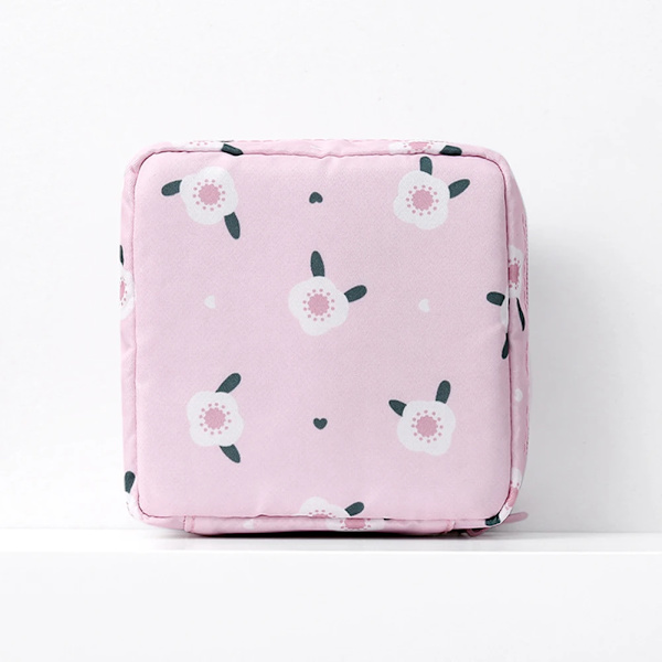 Sanitetsskyddspåse Kosmetisk organizer Resesmink Servettväska Dam Dam Tamponger Organizer A3