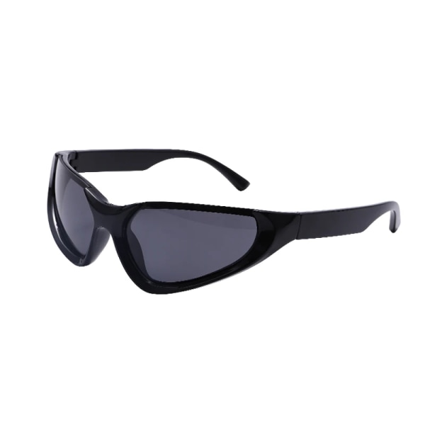 NYA Sporttrender Goggles Solglasögon Kvinnor Män Mode Punk Glasögon Y2k Glasögon Märke Designer Spegel Sport Glasögon Glasögon C1 As Shown