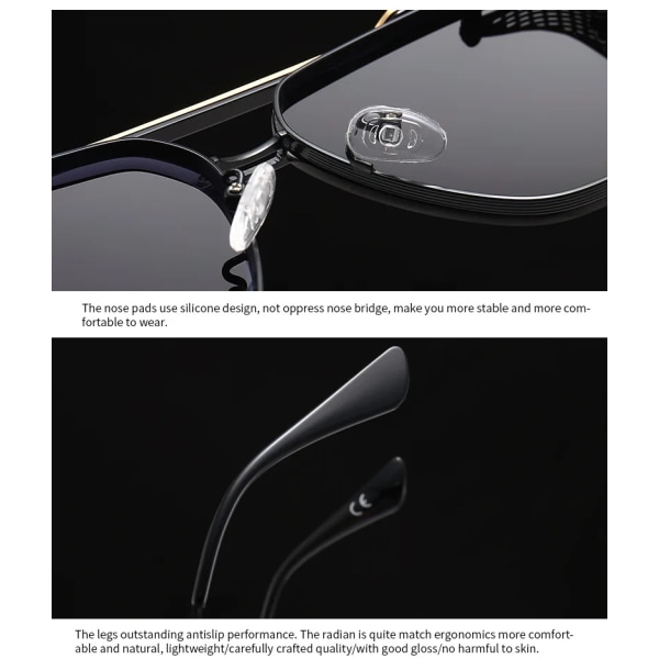 2020 PUNK Mach six Style Gradient Solglasögon Dammode Män Vintage Brand Design uv400 Solglasögon Oculos De Sol 2A115 C6