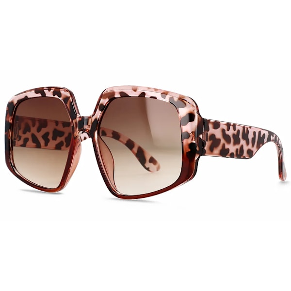 55494 Överdimensionerade märkessolglasögon Kvinnor Vintage Stor ram Kvinnor Solglasögon Modeglasögonskydd för män Gafas De Sol C6HawksbillTea china