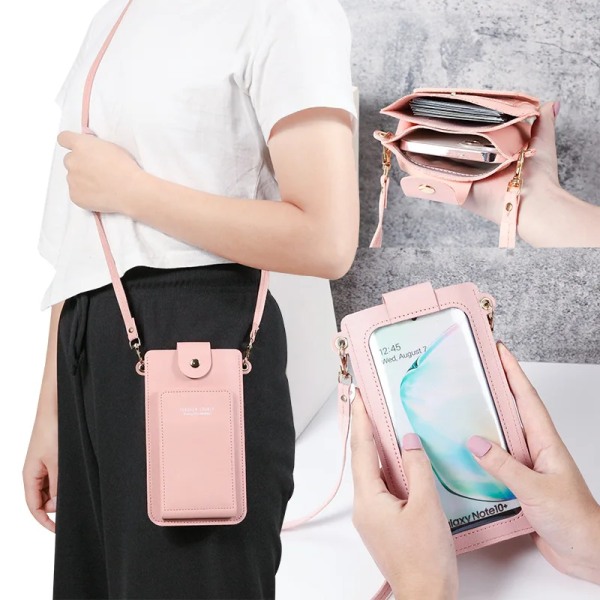 Silver Mobiltelefon Miniväskor Små Clutches Axelväska Krokodilläder Kvinnor Handväska Svart Clutch Handväska Handväska Flik Gray 2