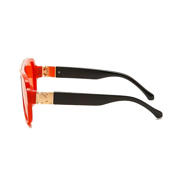 Lyxmode Herr Solglasögon Pilot Designer Båge 8 Färg Unisex Snygga Glasögon UV400 C05 Other