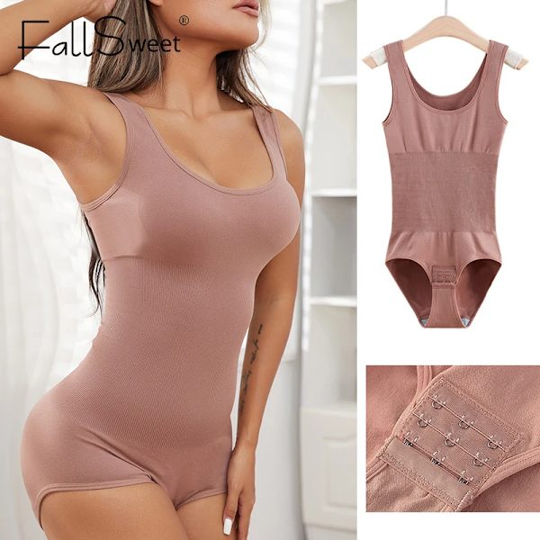 FallSweet Body Shapewear Dam Shapers Butt Lifter Korsett Waist trainer Kroppsformare Magen Bantning Shapewear black S XS