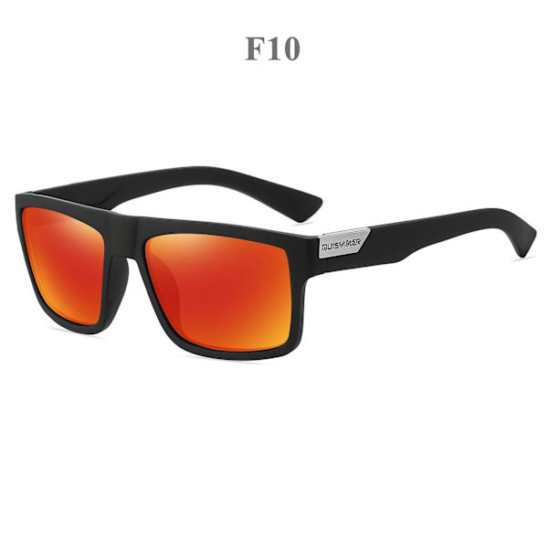 QUISVIKER Polarized Solglasögon Herr UV400 Fiske Solglasögon Dam Glasögon Oculos De Sol Masculino Gafas Hombre Without Box F10
